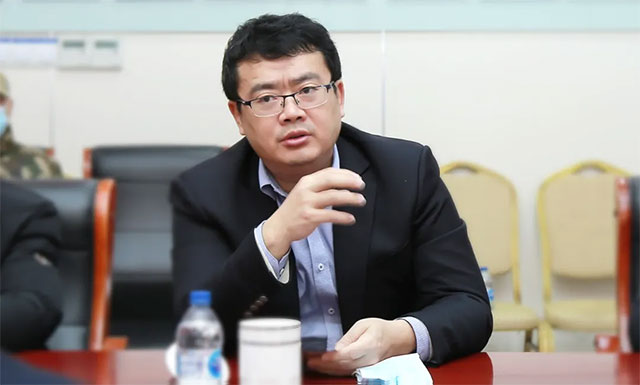 朱敏總經(jīng)理匯報工作